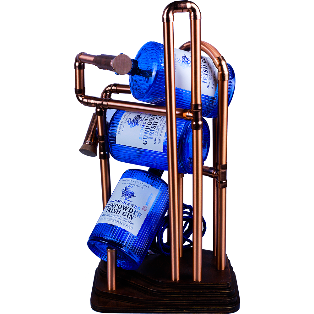 Drumshanbo-Gunpowder-Irish-Gin-Bespoke-Triple-LED-Lamp2