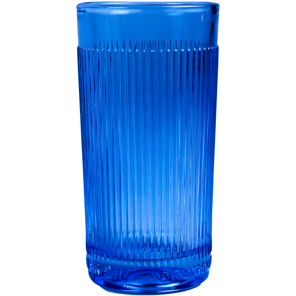 Drumshanbo-Gunpowder-Irish-Gin-Debossed-Blue-Glass-(Single)