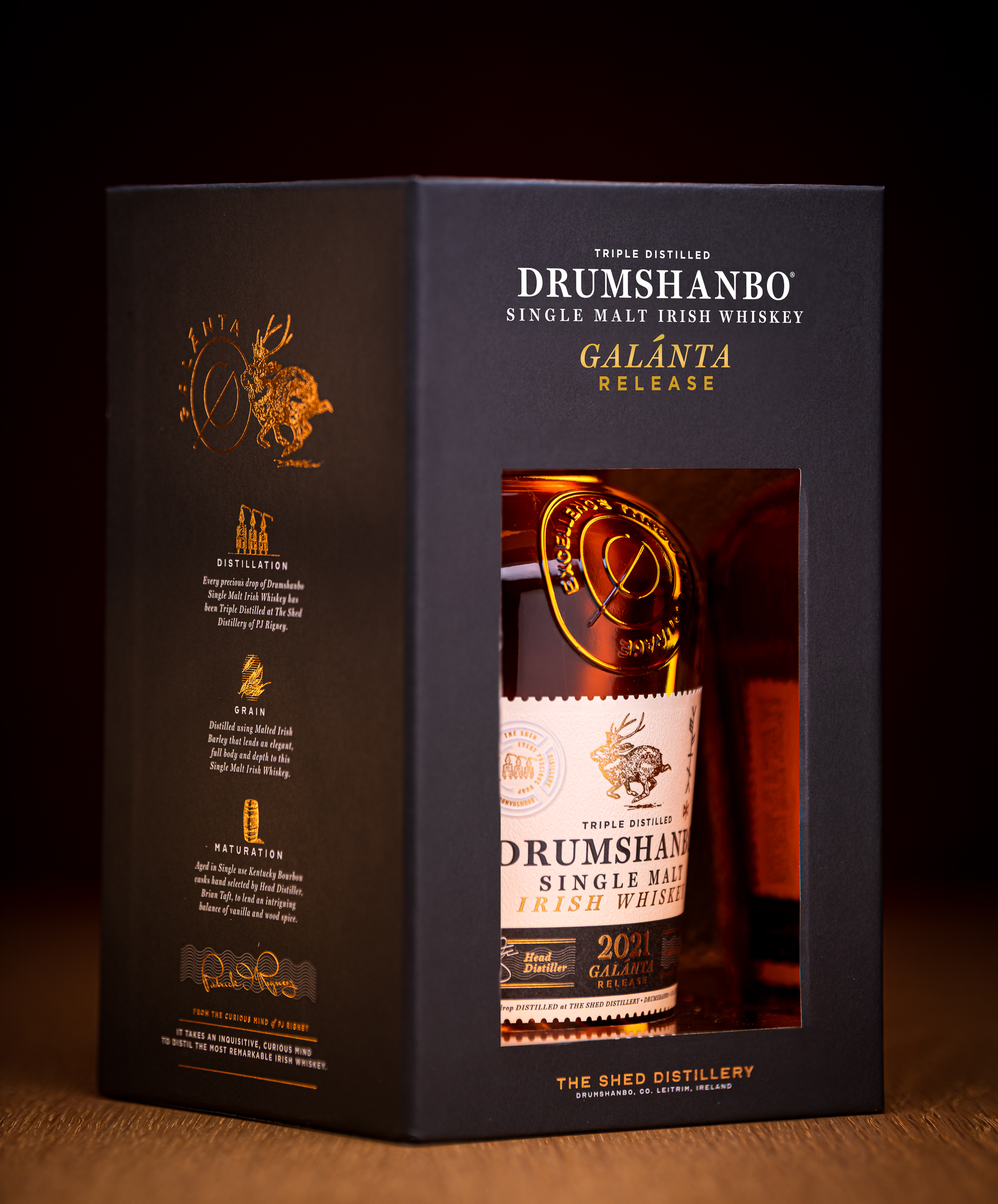 Drumshanbo Single Malt Irish Whiskey 2023 - Galánta Edition