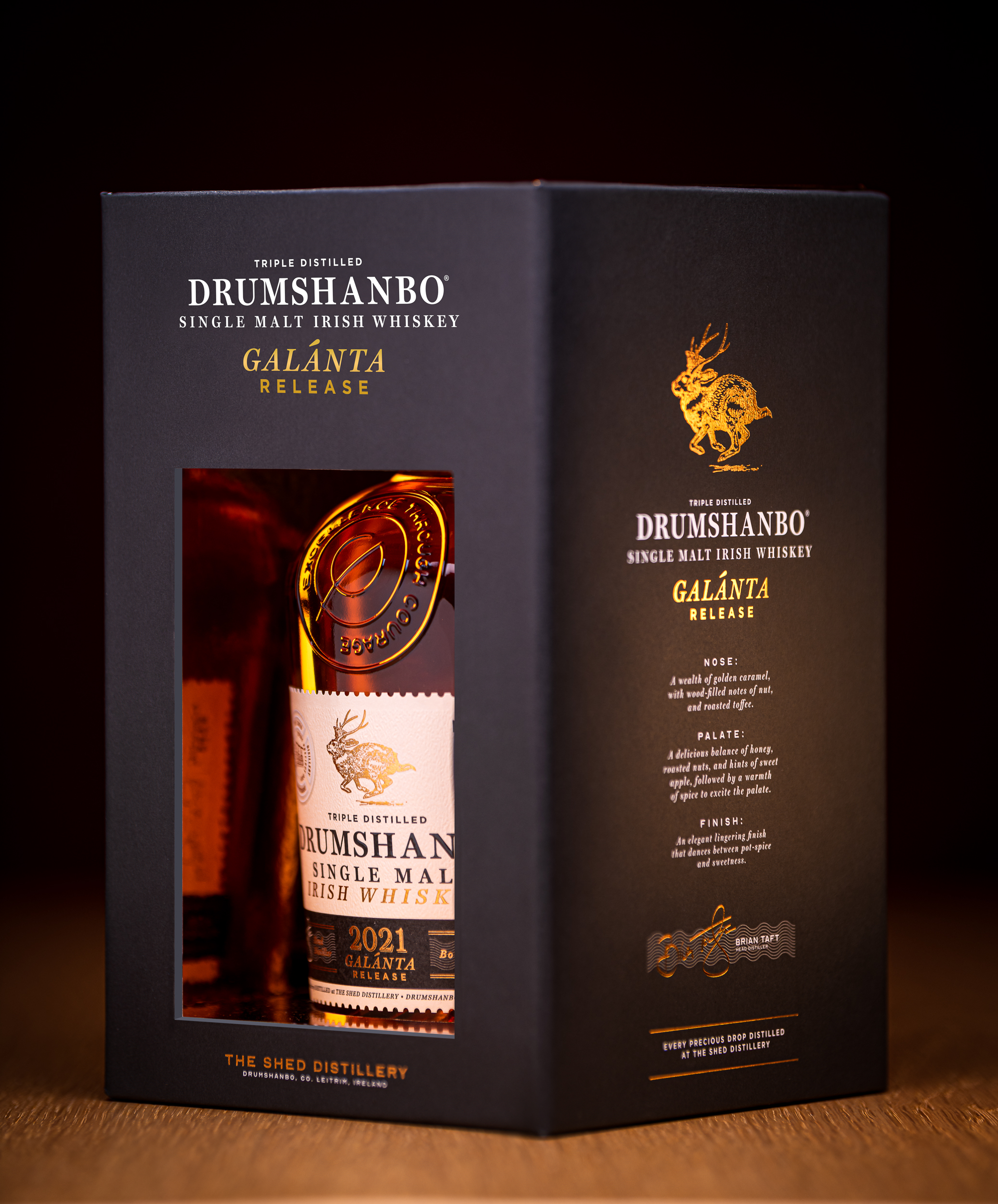 Drumshanbo Single Malt Irish Whiskey 2023 - Galánta Edition