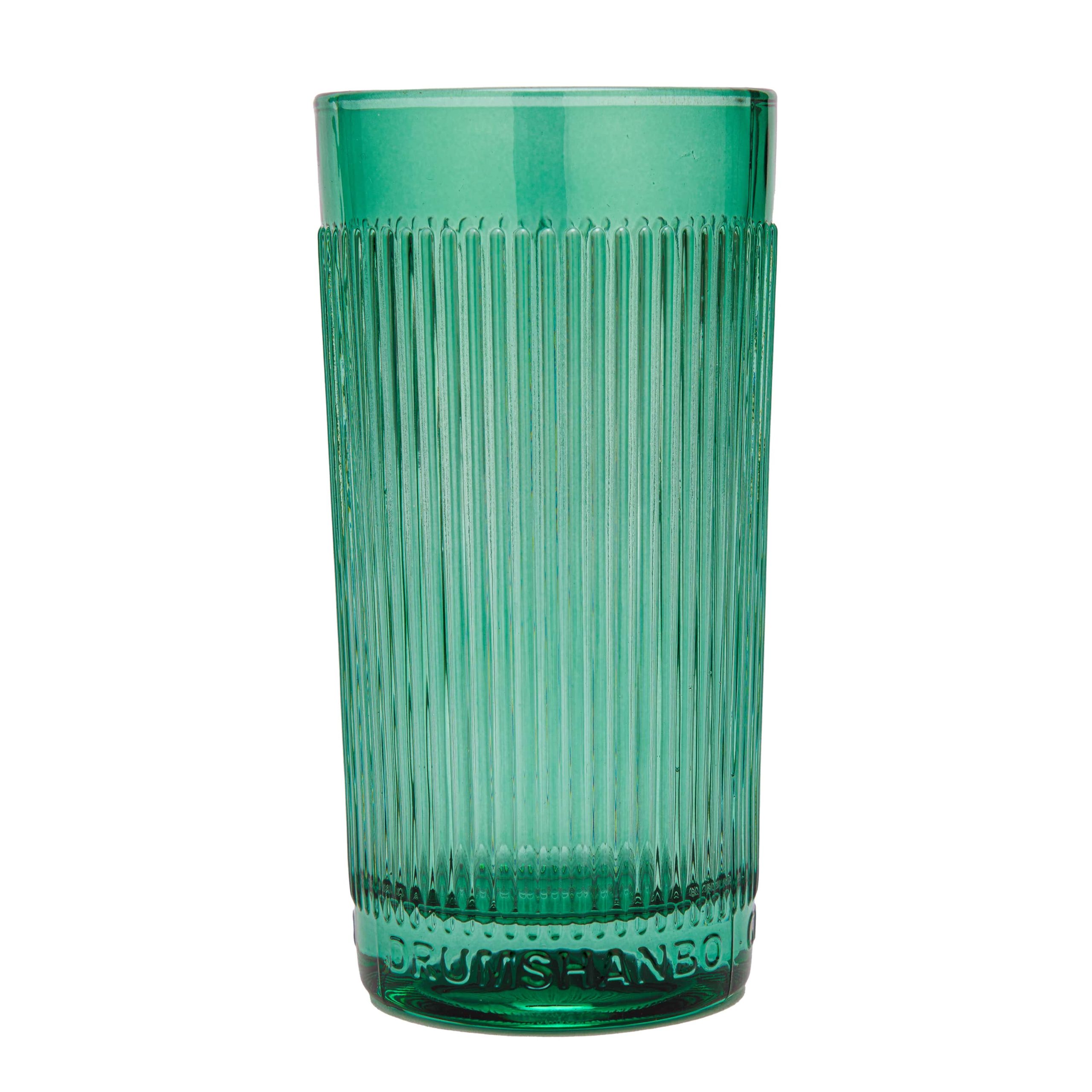 Drumshanbo Gunpowder Sardinian Citrus Exclusive Green Debossed Gin Glass