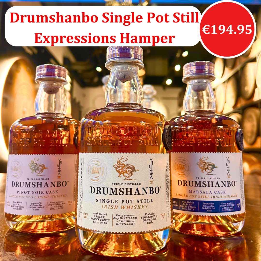 LAST AVAILABILITY - The Drumshanbo Single Pot Still Expressions Hamper